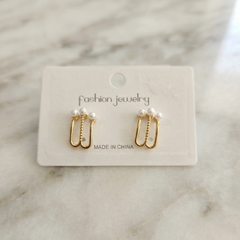 Anti tarnish U-shaped fashion Earrings