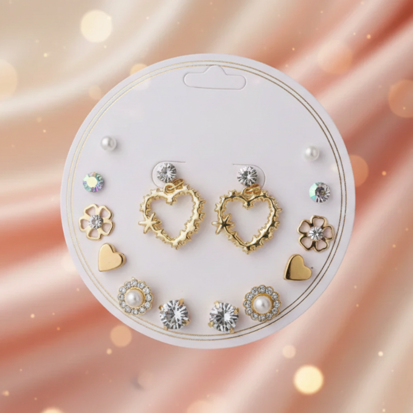 🎁 Earrings Combo Set -Free Gift