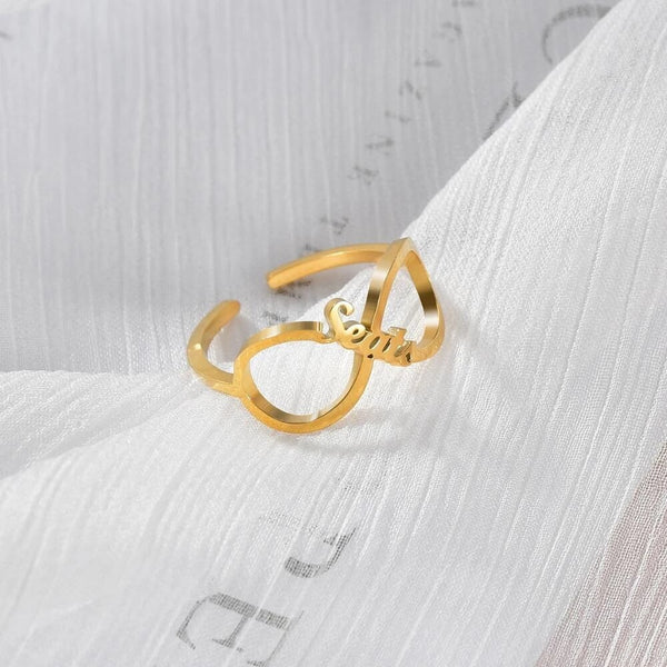 Infinity Name Ring