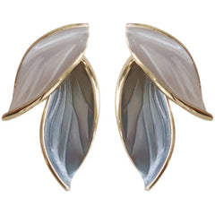 Korean Leaf Drop Earrings