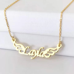Angel Name Necklace