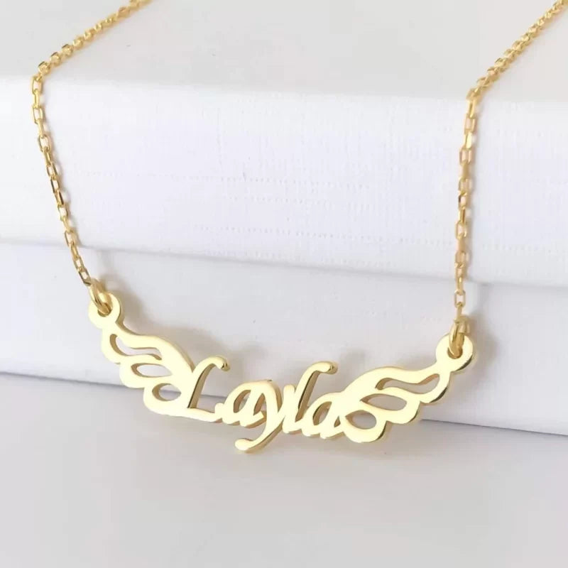 Angel Name Necklace